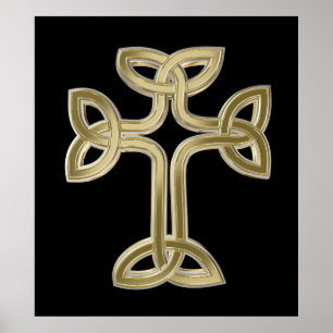Celtic kor knot poster
