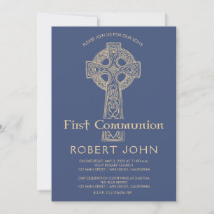 Celtic Kor och Quatrefoil Communion bjudits in Inbjudningar
