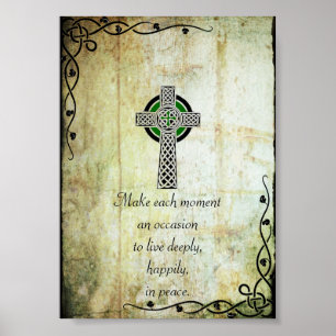 Celtic Kor - Poster varje ögonblick citat