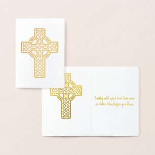 Celtic Kor   Religiösa Folierat Kort