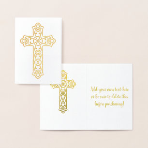 Celtic Kor   Religiösa Folierat Kort