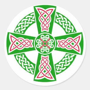 Celtic kor runt klistermärke