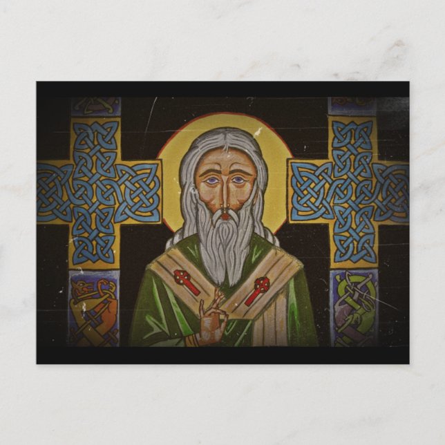 Celtic Kor Saint patrick Vykort (Framsida)