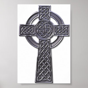 Celtic Kor - Silver Poster