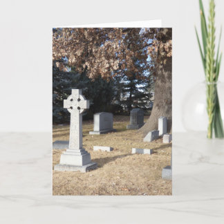 Celtic Kor Sympathy Card Kort