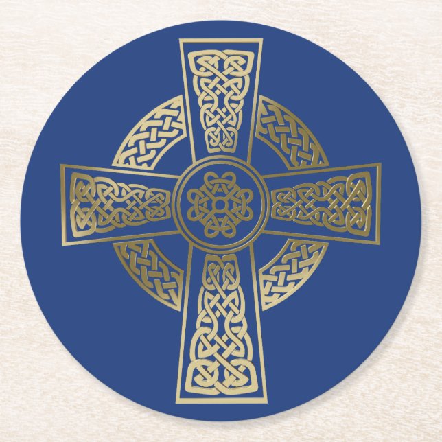Celtic kor underlägg papper rund (Framsidan)