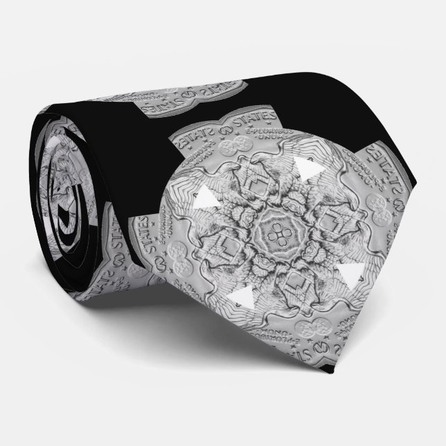 Celtic Kor USA Eagle Design Tie Slips (Rullad)
