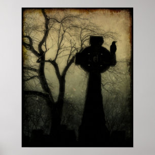 Celtic Kor with Kråka Poster