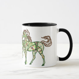 Celtic kråma sig hästkaffemugg mugg