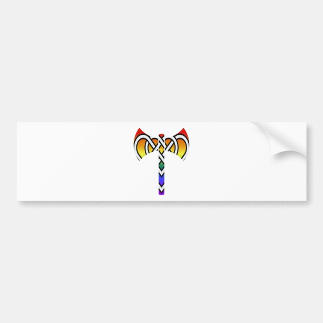 Celtic Labrys Bildekal (Framsidan)