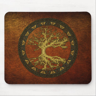 Celtic livets träd [[forntida] Yggdrasil] Musmatta