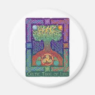 Celtic livets träd magnet