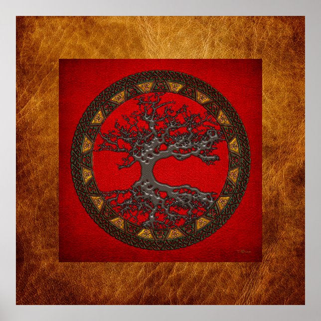 Celtic Livets träd Poster (Framsidan)