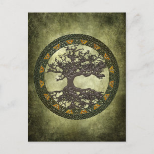 Celtic Livets träd [Yggdrasil] Vykort
