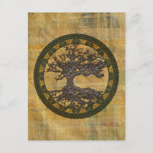 Celtic Livets träd [Yggdrasil] Vykort