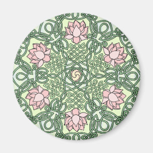 Celtic lotusblomma magnet