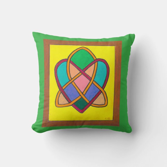 Celtic Love Knot cushion Kudde (Framsida)