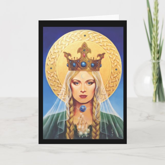 Celtic Madonna av Elizabeth Kyle. Kort (Framsida)