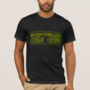 Celtic magi - det underbara träd tee shirt