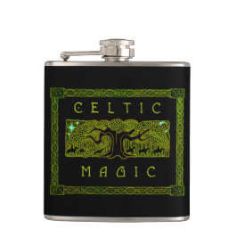 Celtic Magic - den Underbara Träd-kolven Fickplunta