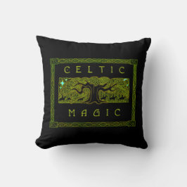 Celtic Magic - den Underbara Träd Pillow Kudde