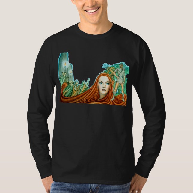 Celtic Magic Långärmad T-Shirt (Framsida)