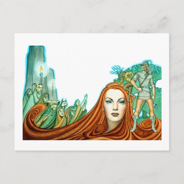 Celtic Magic Postcard Vykort (Framsida)