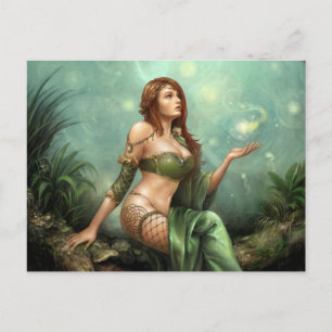 Celtic Maiden, vykort