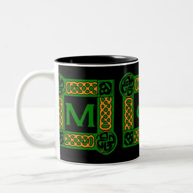 Celtic mammamugg Två-Tonad mugg (Vänster)