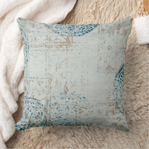 Celtic Mandala White Blue Mönster