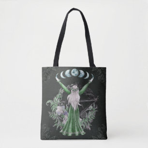 Celtic Måne Goddess Tygkasse