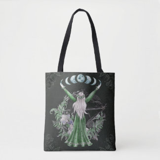 Celtic Måne Goddess Tygkasse