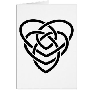 Celtic Moderskap Knot Hälsningskort