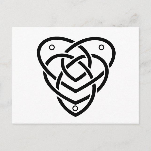 Celtic Moderskap Knot Vykort (Framsida)