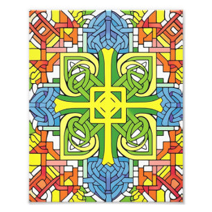 Celtic Mönster Fototryck