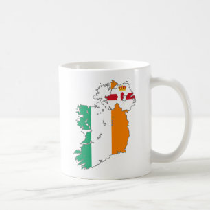 Celtic Nation Irish Karta Kaffemugg