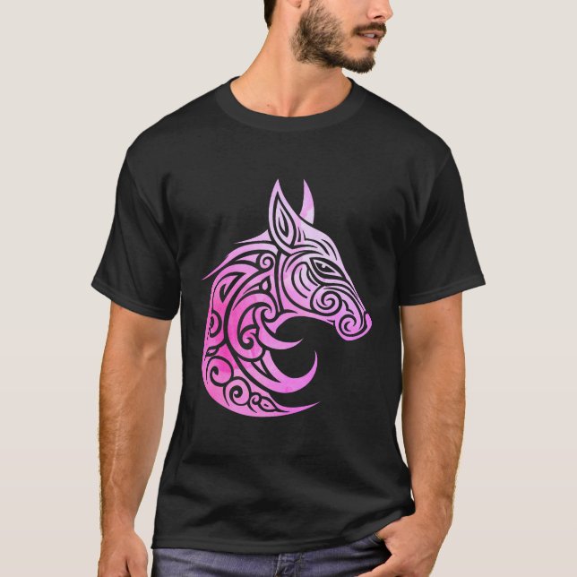 Celtic Nordic Fox T Shirt (Framsida)