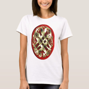 CELTIC OVAL FÖR FNURRAARBETE 1 TEE SHIRT