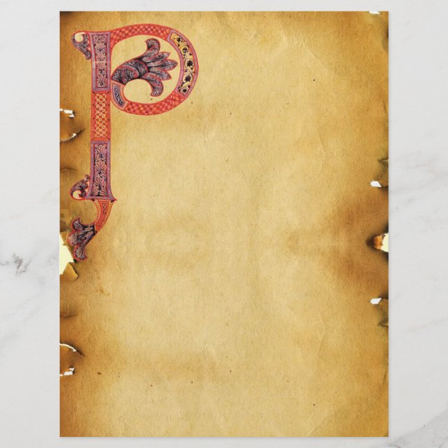 CELTIC P MONOGRAM PARCHMENT (Framsida)