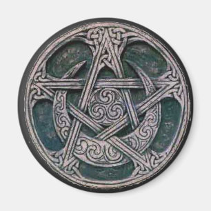 celtic pentacle magnet