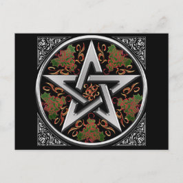Celtic Pentagram vykort