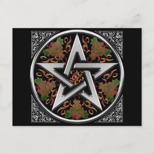 Celtic Pentagram vykort