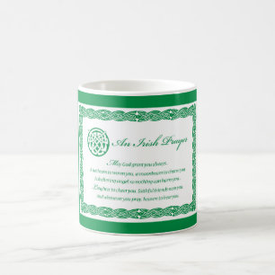 Celtic Prayer St. Patrick's Day Kaffemugg