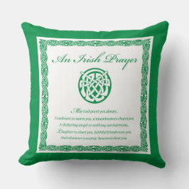 Celtic Prayer St. Patrick's Day Kudde