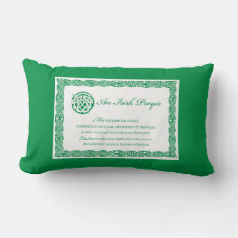 Celtic Prayer St. Patrick's Day Lumbarkudde