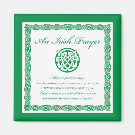 Celtic Prayer St. Patrick's Day Magnet