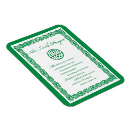 Celtic Prayer St. Patrick's Day Magnet