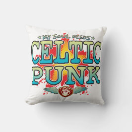 Celtic Punk Soul Cushion Kudde
