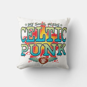Celtic Punk Soul Cushion Kudde
