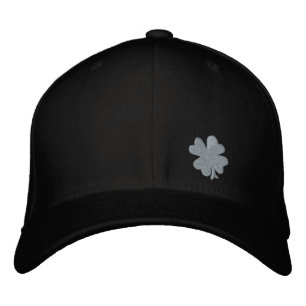 Celtic Quest "Klöver" FlexFit Hat Broderad Keps